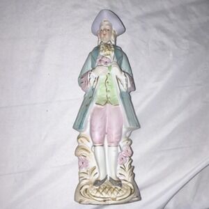 Ucagco Ceramic Figurine Japan Pastel Pink Blue Green White